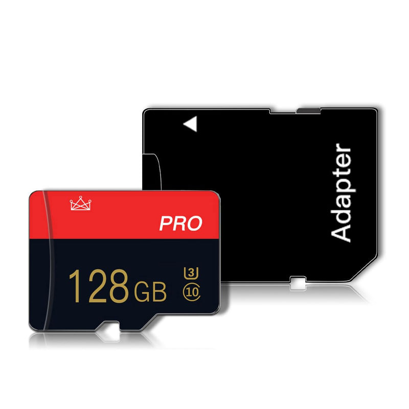 2 Pack Micro sd Card 128GB Class 10 with Adapter High Speed Memory Card for Tablet, Drone 128GB-2PACK