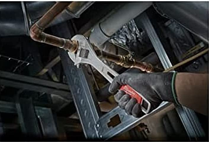 Milwaukees 𝗠𝗶𝗹𝘄𝗮𝘂𝗸𝗲𝗲 12 inches Adjustable Wrench + free TPT Premium card