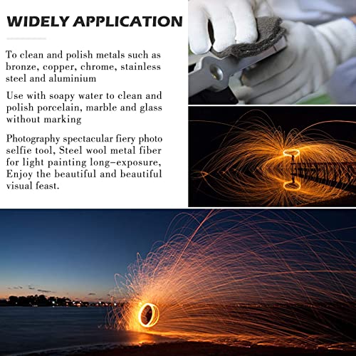 30Ft(10oz) Steel Wool Roll, Coarse Wire Fabric for Pest Control, Hardware Gap Blocker & Animal Proofing in Home & Garden (DIY Kit) (Pack of 2) 30FT (Pack of 2)