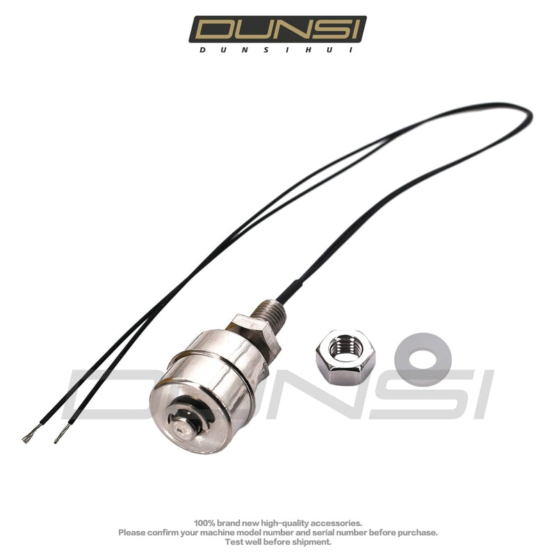 DUNSIHUI for Mini Indicator Vertical Water Level Sensor Stainless Steel 45mm Float Switch Mini Indicator Vertical Water Level Sensor