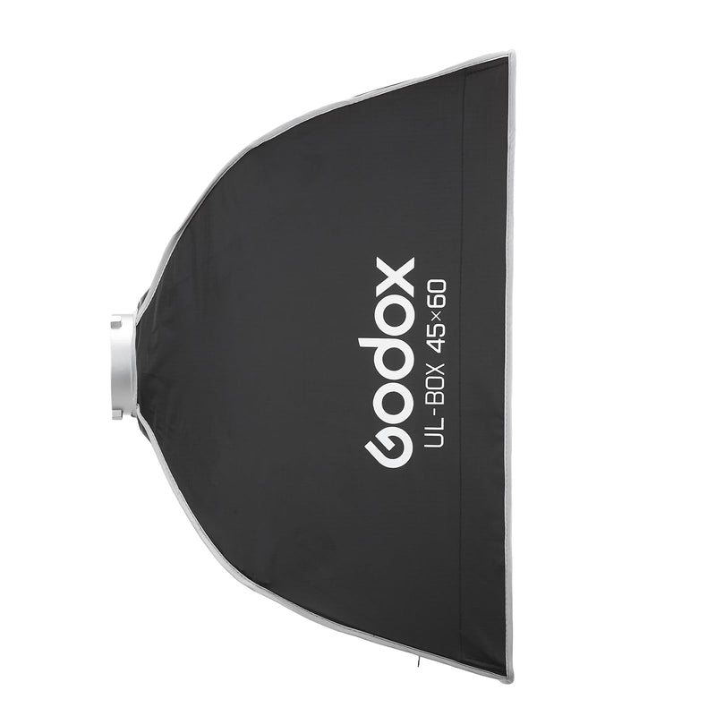 Godox UL-Box 45x60 Centimeters / 18x24 Inches Quick Release Umbrella Softbox, Compact Rectangular Softbox with Diffusers & Fast Setup, Compatible with Bowens Mount