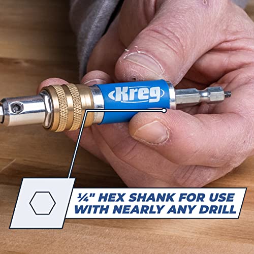 Kreg KDRV-FLIP Quick-Flip (Pack of 3) 3/8 in (Pack of 3)