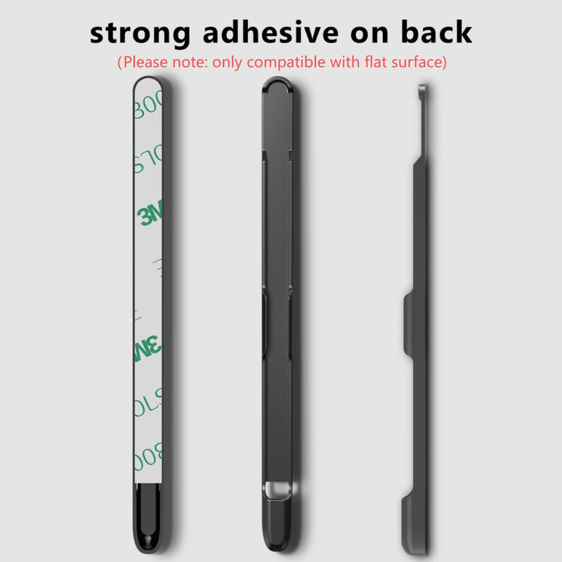 for Samsung Galaxy Z Fold 8 Ultra (Not for Fold 8) 7 6 5 Slim Stylus with Soft Nib, Capacitance Pen Holder with Double Side Strong Adhesive, Work for Both Out and Inner Screen, Black