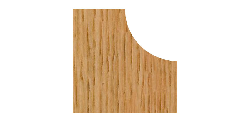 Whiteside 1804 Cove Router Bit: 3/8 Inch Radius, 1-1/4 Inch Large Diameter, 1/2 Inch Shank, 1/2 Inch Cutting Length, B3 Bearing