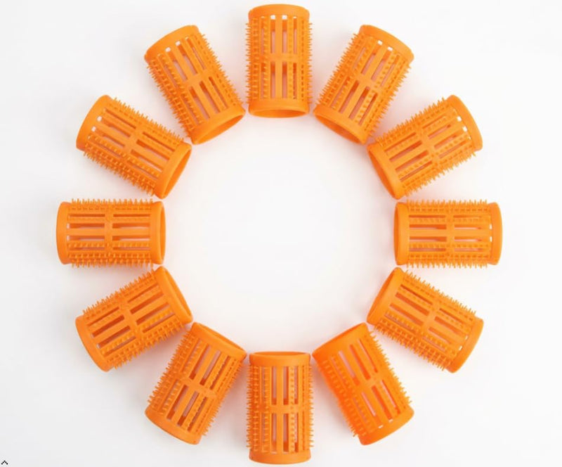 Salon Styled Heatless Curls Suitable For Wet Or Dry Hair With Pins. Peach (40mm)