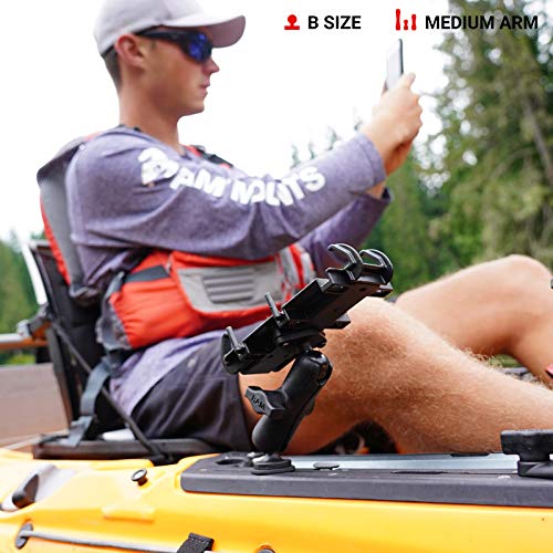 RAM Mounts Double Socket Arm RAM-B-201U-A Short Arm Compatible with RAM B Size 1" Ball Components