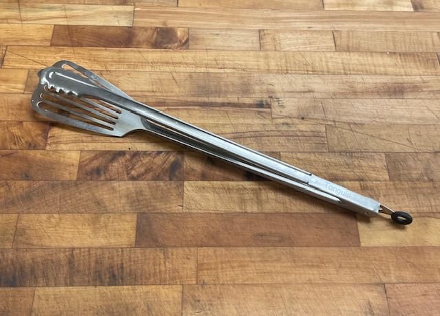 2.0 Spatula Tongs, Tong Spatula Combo, Grilling, Flipping, Kitchen Tool, Fish Turner, Burger Flipper, Cooking Utensil Tongula 2.0 18”