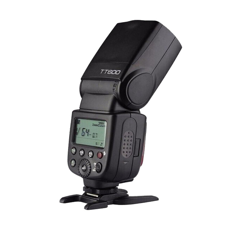 GODOX TT600 Camera Flash for Canon Nikon Pentax Fujifilm Olympus Panasonic Pentax Cameras,Built-in Godox 2.4G Wireless X System,Convenient LCD Panel,Master/Slave GN60 Flash,0.1-2.6s Recycle Time