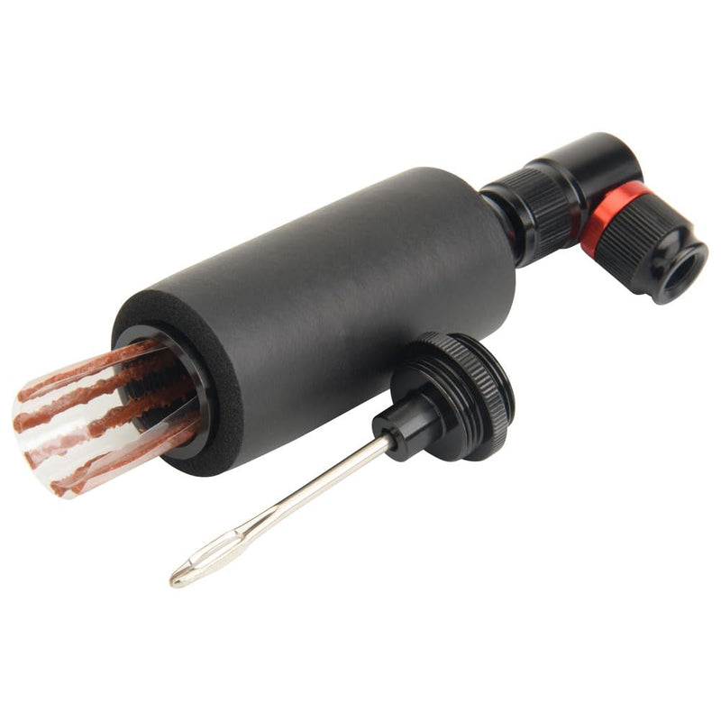  [AUSTRALIA] - MSR™ MTB Puncture Repair Kit | Tire Plug Strips and inflator Canister Storage | Fix tubeless MTB Tires on the go Schrader and Presta Compatible | Bike tire Repair kit