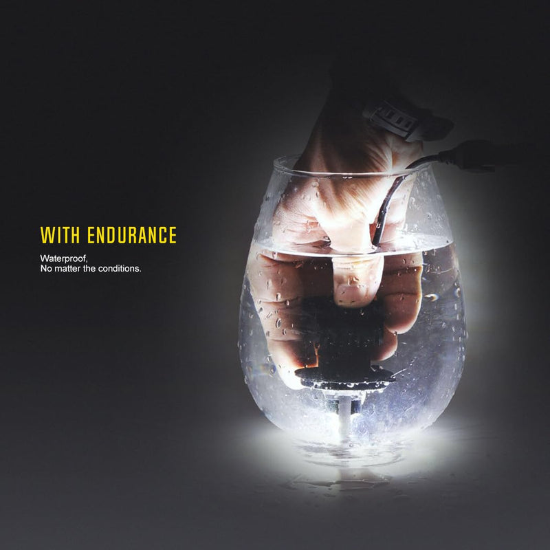 BEAMTECH H-4 Bulbs, S1 Series 900-3 Fanlsess 300% Brighter 6500K White Fog Light, 2 Bulbs H4(9003)