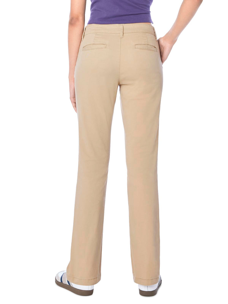 Aeropostale Women's Aero Classic Uniform Pant 4 Summer Tan