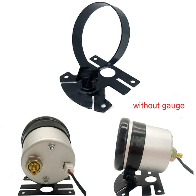 SaiDian 1Pcs Gauge Mount Bracket Single Hole 2" 52mm Adjustable Gauge Meter Pod Mount Holder Swivel Bracket for Car