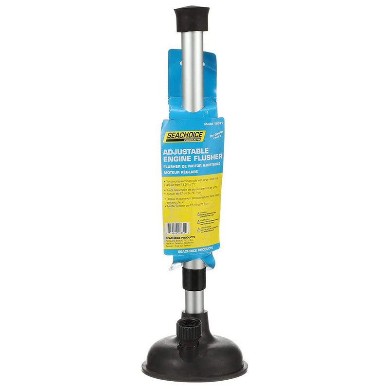 Seachoice Adjustable Inboard Engine Flusher w/Telescoping Shaft, Perfect for Hard to Reach Motors