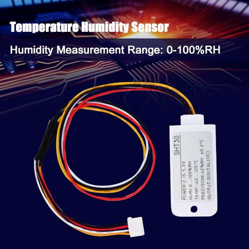 SHT30 Digital Temperature Humidity Sensor Module - I2C Interface with XH2.54 Connector for Most Microcontrollers