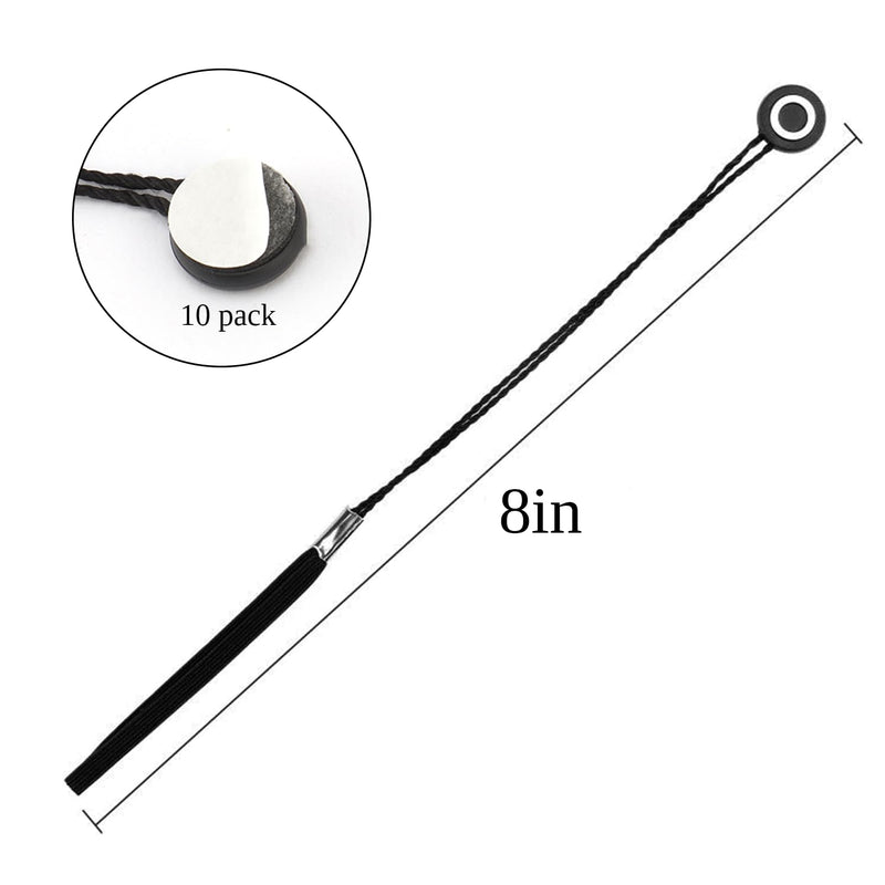 Aprince 10 Pcs Lens Cap Leash Lens Cap Keeper with Elastic String | Camera Accessories compatible with Canon Sony and other lenses, perfect Accessories for photographers shoot outdoors