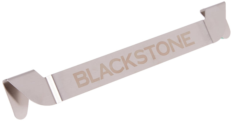 BLACKSTONE 5188 Rear Grease Gate, 3 Magnetic Hooks & Tool Holder Combo | Griddle Accessories, Stainless Steel, Barbeque Cooking Utensil Holder, Grease Guard