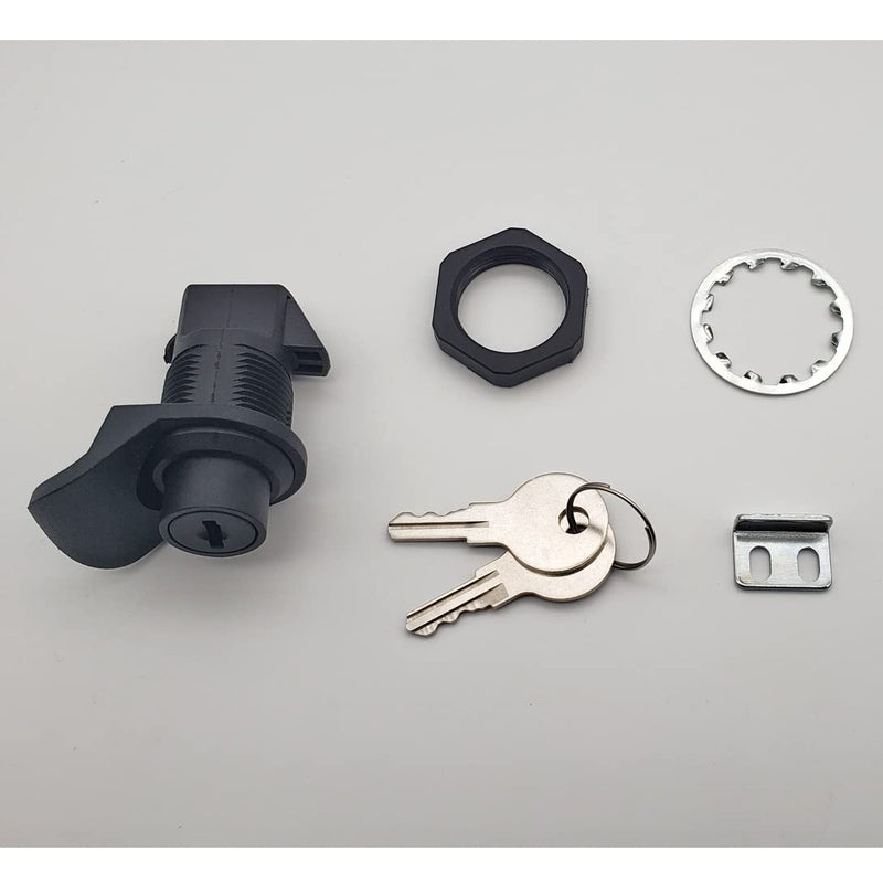 Push Button Lock Push Open Latch Push Close Knob Golf Cart Lock for Marine Boat Toolbox,Glovebox(5 Packs) 5