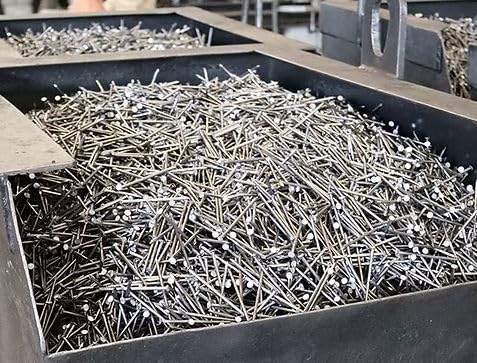 Vulcan steel 3 inch 10d Common Nails, 1lb Bag, Steel Nails for Wood