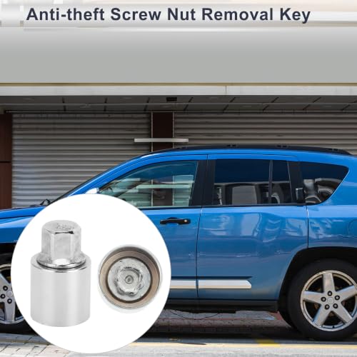 Wheel Lock Lugnut for Jeep Compass #802 Anti-theft Screw Nut Removal Key Socket 1pc 802
