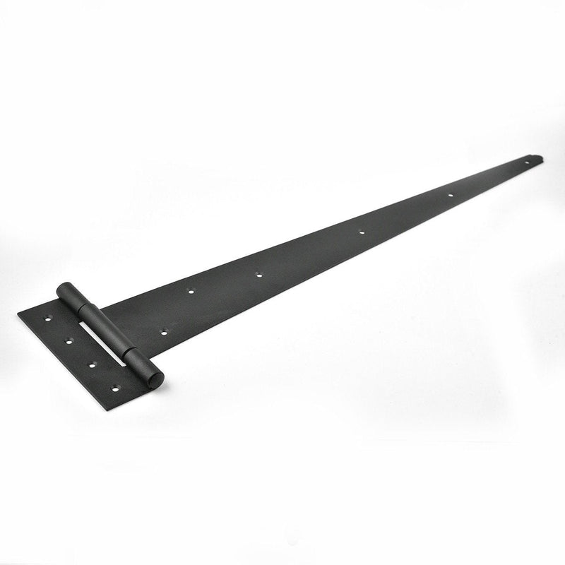 Renovators Supply Manufacturing Gate Hinges for Wooden Fences Heavy Duty 25.25 in. T Strap Hinge with Mounting Hardware Pack of 1