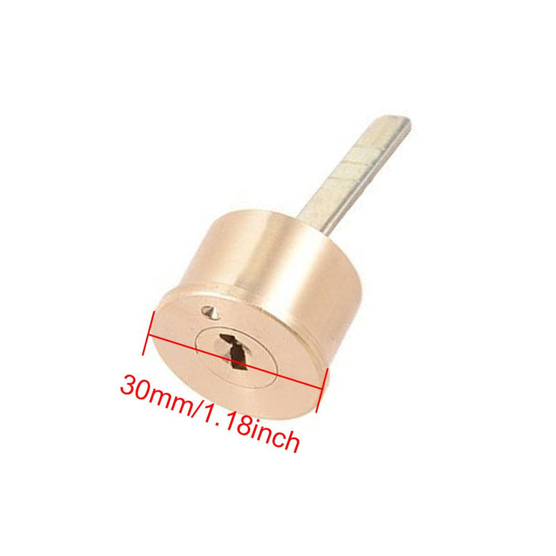 Home Safety Vertical Keyway Cylinder Deadbolt Rim Lock Set Exterior Door Anti-Theft Door Locks
