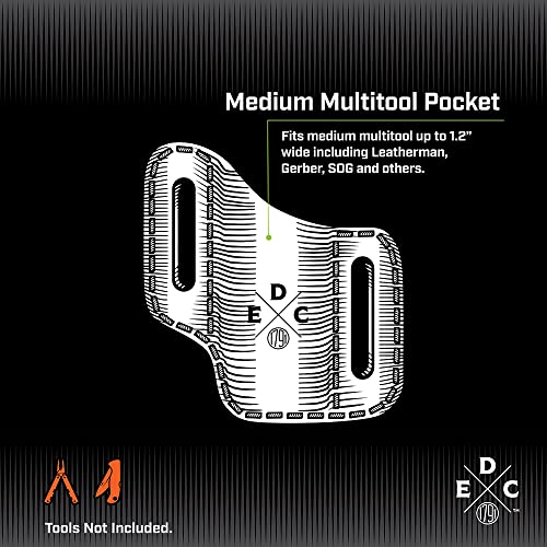 Multi Tool Sheath Fits 1.2" Wide Leatherman, Gerber or SOG Tools Chestnut