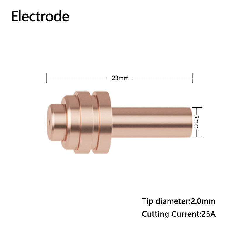 176655 Electrode 176656 Tip fit for Miller Plasma Cutter ICE-25C ICE-27C Torch
