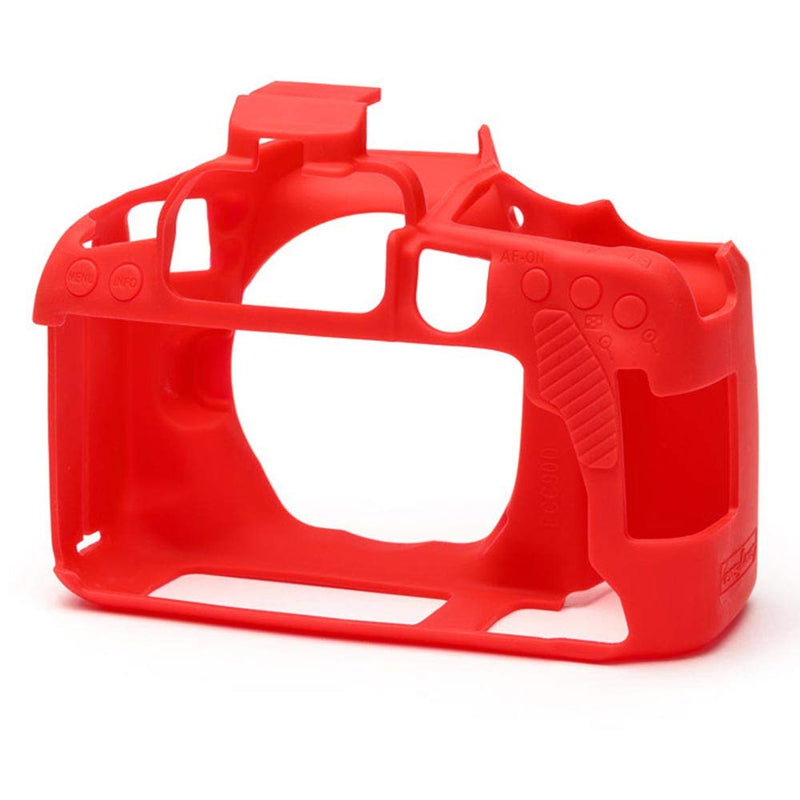 easyCover Silicone Protection Cover for Canon 90D Camera, Red