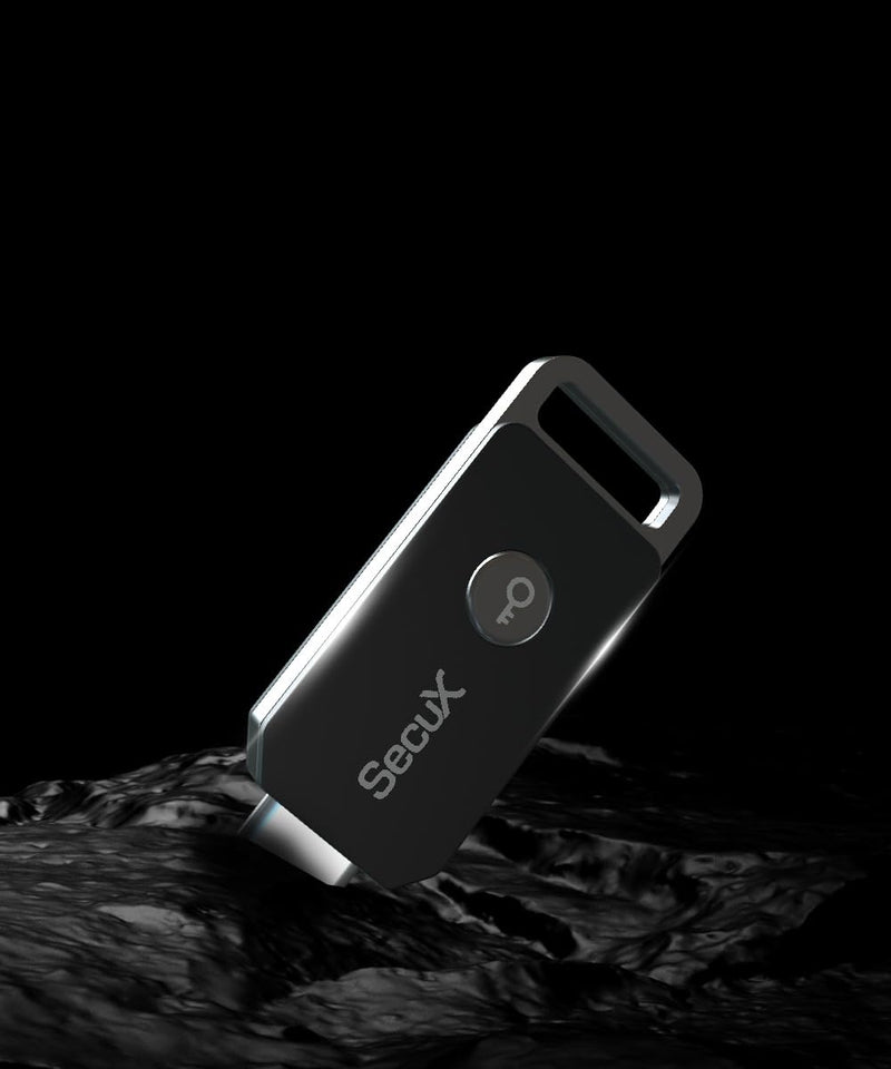 SecuX PUFido USB-C Security Key with PUF Technology, FIDO2/U2F Certified, Hardware-Rooted Unclonable Security for Passwordless Login and 2FA Authentication 1