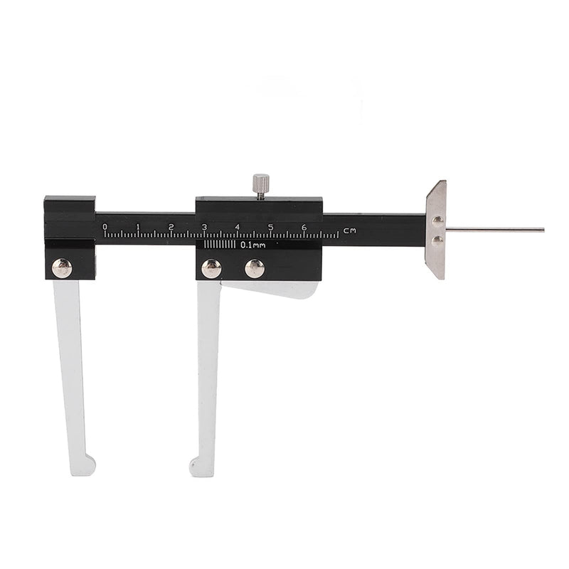 Tire Tread Depth Gauge - Brake Pad Wear Gauge | 0-60mm Metric Brake Disc Rotor Thickness Caliper,Manual Portable Measuring Tool for Car,Truck,Motorcycle