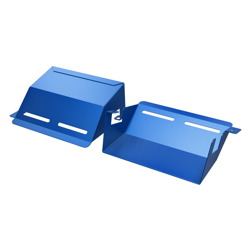 Bevinsee Dynamic Aire Intake Scoops Cold System Compatible with N54 Engine, Cold Aire Intake Scoop Compatible with E92 E90 E93 323i 325i 328i 330i 335i 335d 2007-2012, Blue, 2pcs