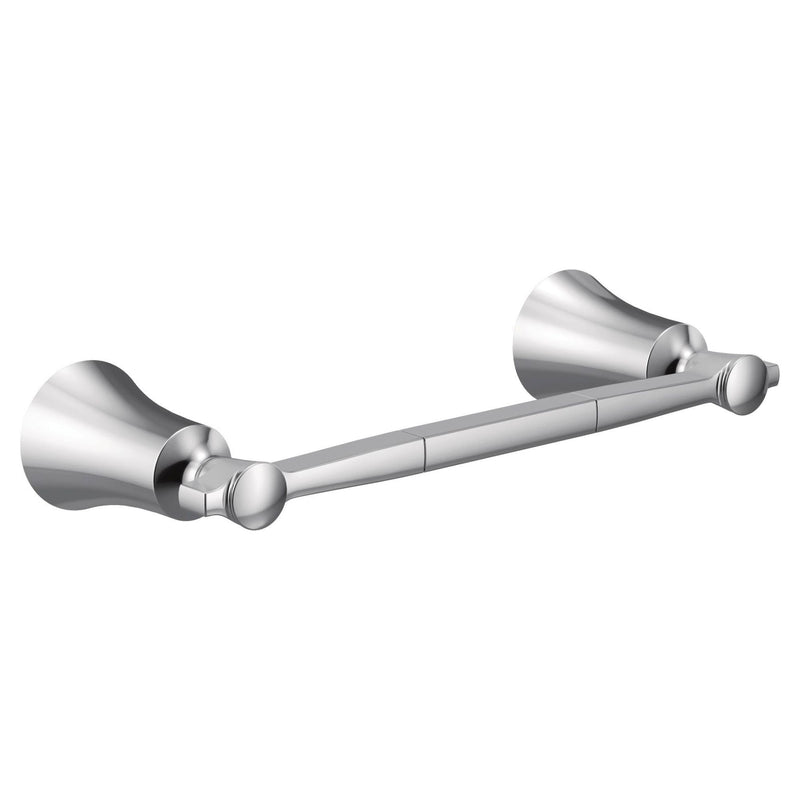 Moen YB0386CH Flara 9-Inch Single Hand -Towel Bar, Chrome