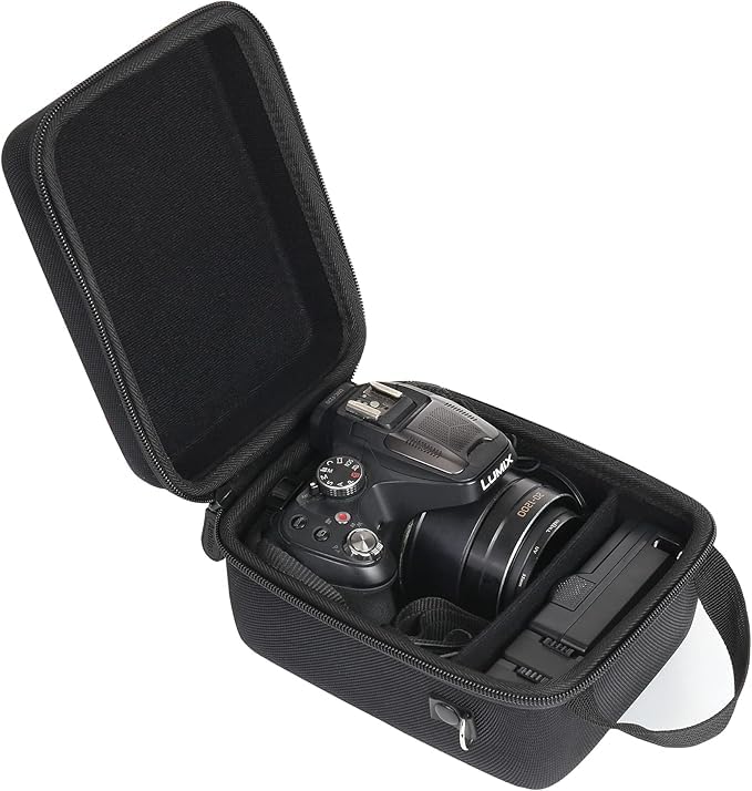 Aenllosi Case for Panasonic LUMIX FZ80D/FZ80/FZ70 4K Digital Camera | Fit for Panasonic Lumix FZ80D/FZ80/FZ82, Also Fits FZ72 Digital Bridge Camera, EVA Hard Shell Protection