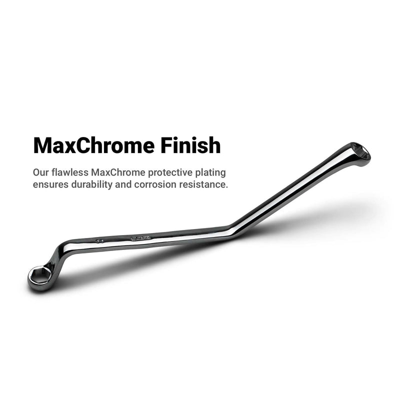  [AUSTRALIA] - Capri Tools Brake Bleeder Wrench Set, Angled Double Box End, 7 to 11 mm, 5-Piece, Metric 7 to 11 mm (5-Piece Set)