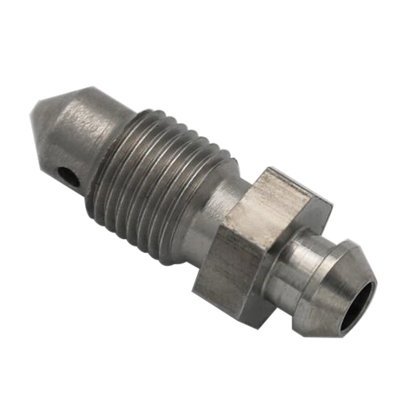 Stainless Steel M10x1.0 Metric Brake Bleed Nipple Screw Bleeder Fitting