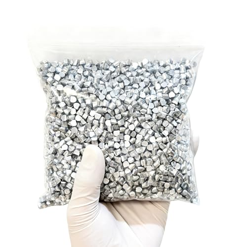 2 lb 99.9% High Purity Aluminum Granules Pellets Pure Aluminum Metal(2lb) 2 lb