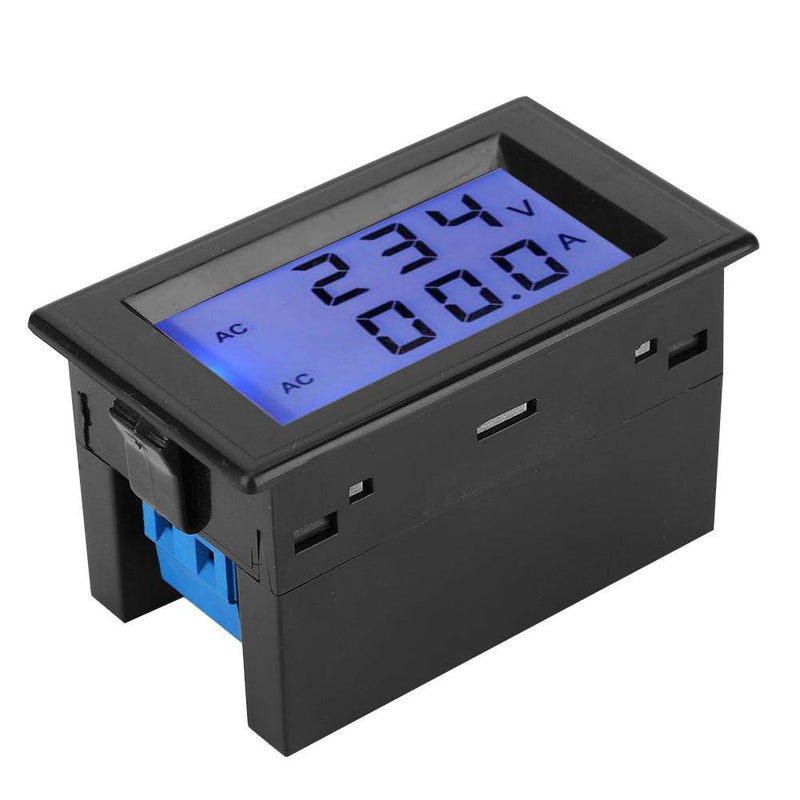 Digital Voltmeter Ammeter LCD Voltage Current Meter AC 80-300V 200-450V 0.1-100A with Current Transformer