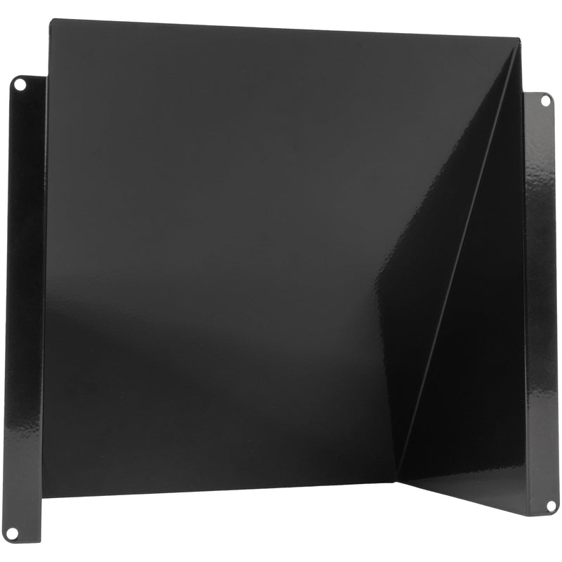 Vent Systems 8" x 8" Inch Vent Cover - Galvanized Steel Dryer Vent Cover/Deflector - Black Exhaust Vent Guard for Indoor/Outdoor/Wall/RVs/Trailer - Air Vent Hood - Ventilation System Protection 8x8 Inch