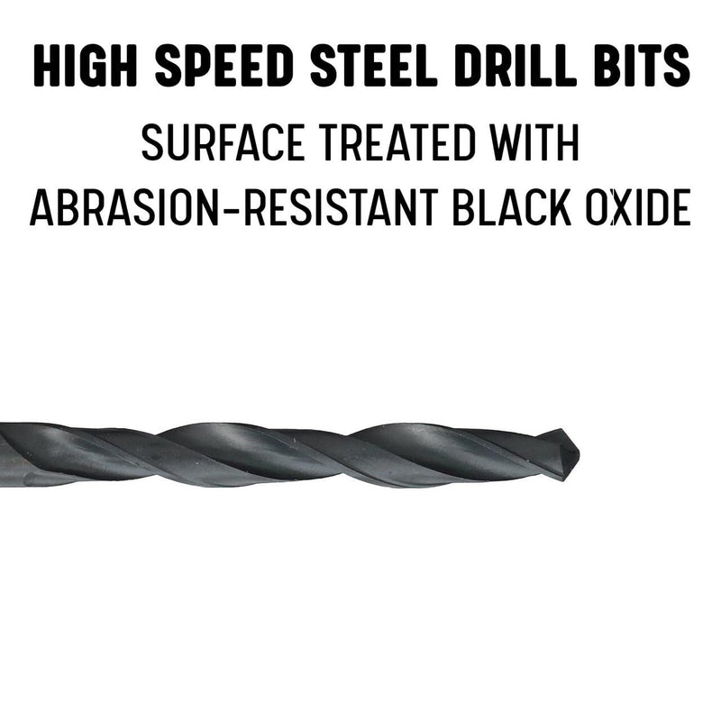 Drill America 1" High Speed Steel 3MT Taper Shank Drill Bit, DWDTS Series 1 in