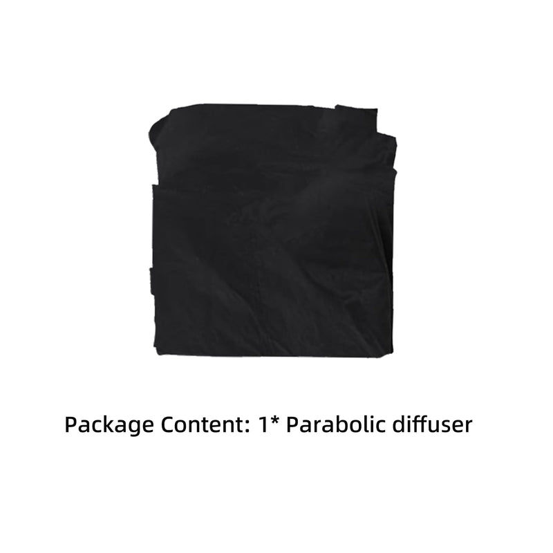 Godox DPU-165BS 165cm 65" Photography Umbrella Diffuser Soft Cloth (Umbrella not Included) Compatible with 65" Photo Umbrella Photo Studio Flash Speed Light （Black/Silver） 65inch/165cm Black/Silver