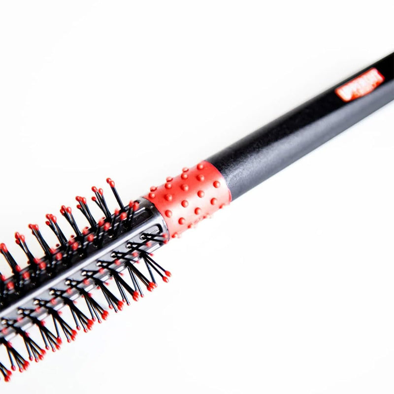 Uppercut Deluxe Quiff Roller Hair Styling Brush | Volumising Hair Brush to Lift and Create Quiff Styles. Spaced Ball Tipped Bristles Prevent Pulling. For Smooth Styling.