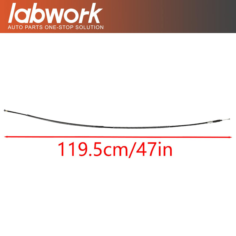 labwork Black Vinyl Clutch Cable Replacement for Yamaha YFS200 Blaster 1988-2006 Replacement for 05-0119