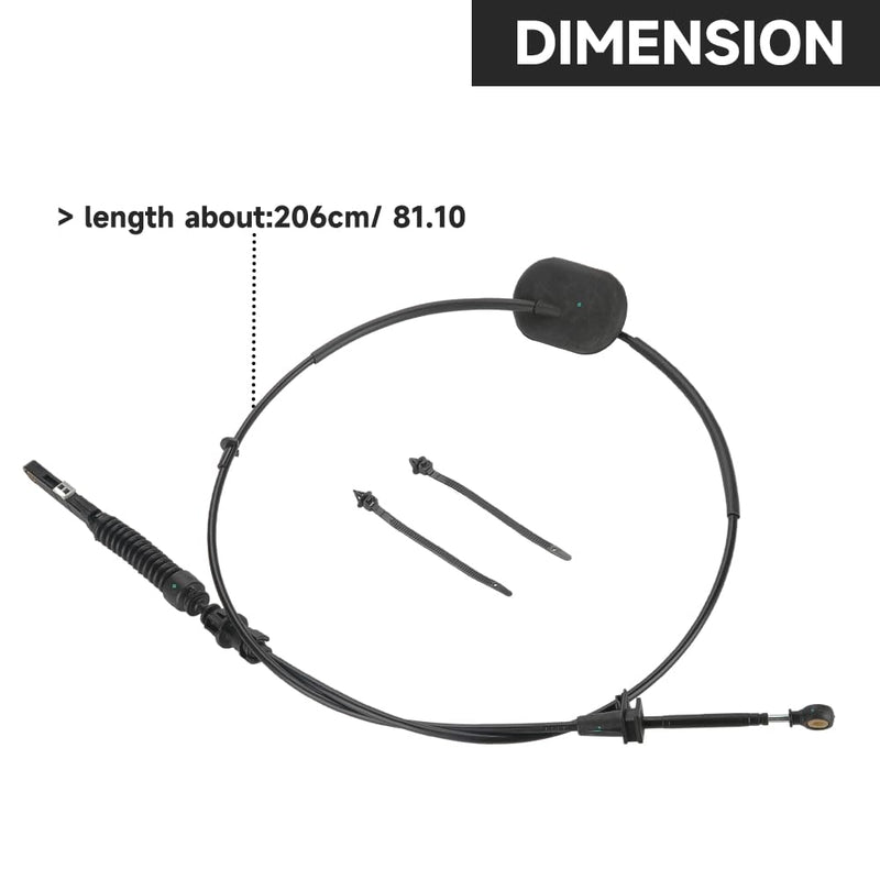 Automatic Transmission Control Lever Cable/Gear Shifter Cable - Compatible for Chevrolet Trailblazer, for GMC Envoy, for Buick Rainier, for Oldsmobile Bravada - Replace Part 15785087