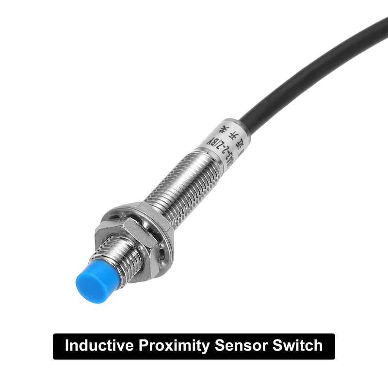 MECCANIXITY M8 Approach Sensor Inductive Proximity Sensor Switch NO Normally Open PNP 2mm Detection Distance, DC 6-36V LJ8A3-2-Z/BY, 3.3ft, 5Pcs 5