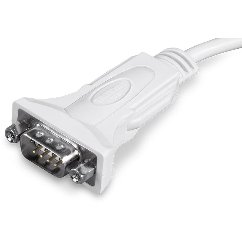 TRENDnet USB to Serial 9-Pin Converter Cable, Connect a RS-232 Serial Device to a USB 2.0 Port, Supports Windows & Mac, USB 1.1, USB 2.0, USB 3.0, 21 Inch Cable Length, Plug & Play, White, TU-S9 USB to Serial | 2ft