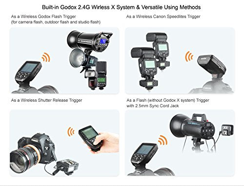 Godox XPro-C E-TTL Wireless Flash Trigger Transmitter for Canon EOS HSS 1/8000s TTL-Convert-Manual Function Large LCD Screen Slanted Design 11 Customizable Functions 5 Dedicated Group Buttons