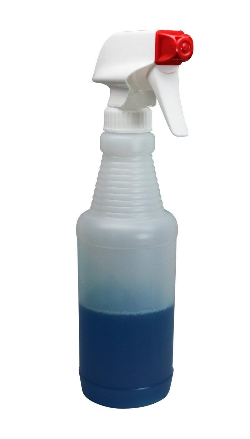 Pinnacle Mercantile Plastic Spray Bottles Leak Proof Technology Empty 16 oz Value Pack of 12 Made In USA 16 Oz, 12 Pack