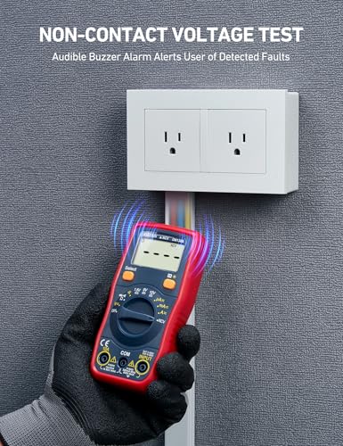 AstroAI DM130B Multimeter, 4000 Counts, Auto-Ranging, Capacitance Testing (Pack of 2)