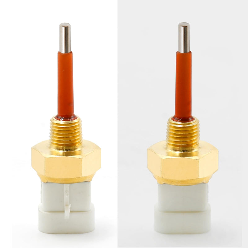 Low Coolant Level Sensor,2 Pin Connector Coolant Level Sensor Replacement for Freightliner Models (1999-2015) Replacement for Detroit Diesel Series 60 Engines,904-7252,23522855