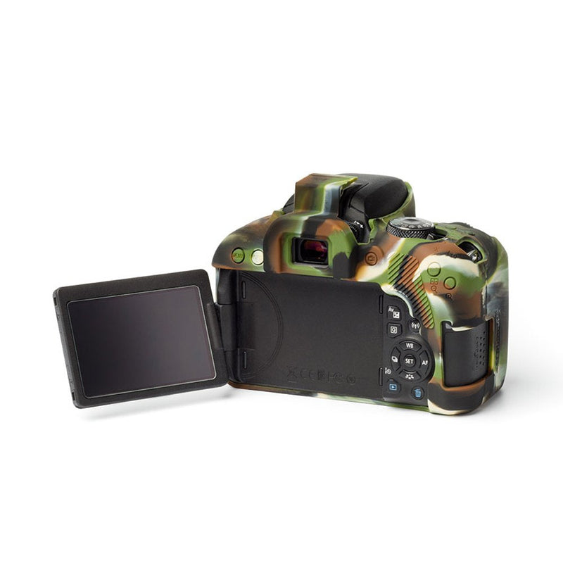 easyCover ECC800DC Secure Grip Camera Case for Canon 800D/ T7i camo, Camouflage
